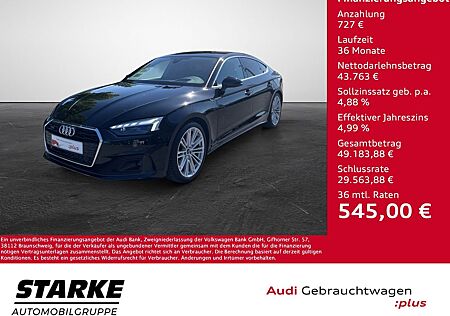 Audi A5 Sportback 40 TFSI S tronic quattro HeadUp AH