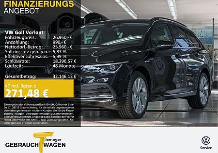 VW Golf Volkswagen Variant 2.0 TDI DSG STYLE KAMERA LED NAVI