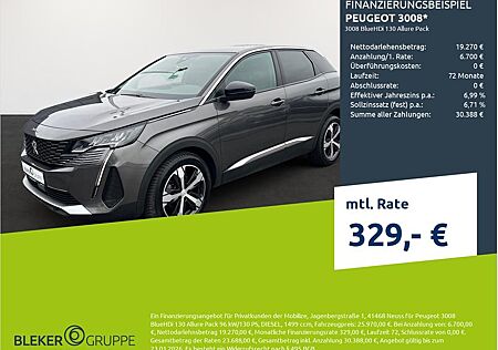 Peugeot 3008 BlueHDi 130 Allure Pack