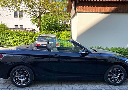 BMW 220i Cabrio - Leder, Navi, Shz, Klima, 18 Zoll