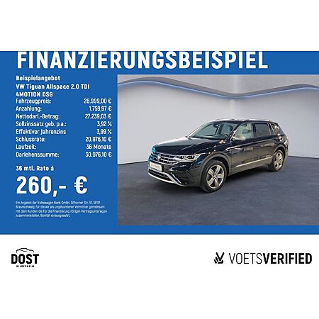 VW Tiguan Allspace leasen