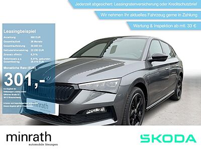 Skoda Scala MONTE CARLO 1.5 TSI DSG ACC+NAVI+PANO+VIRT