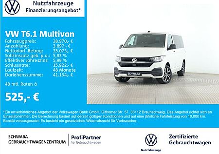 VW T6 Multivan Volkswagen T6.1 Multivan Trendline 2.0TDI *AHK*NAVI*8-fach*