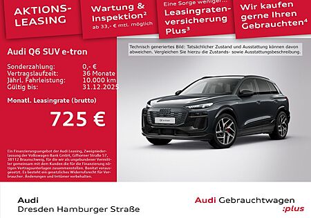 Audi Q6 e-tron Q6 SUV e-tron quattro Sitzbelüftung Luftfahrwerk