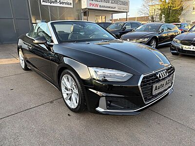 Audi A5 Cabrio/1.Hd/NAVI/LENKRADHEIZUNG/SHZ V+H/AHK
