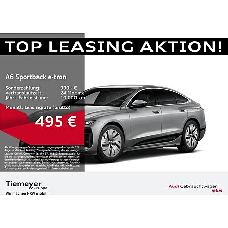 Audi A6 e-tron leasen