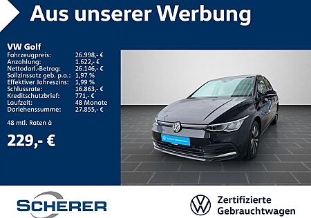 VW Golf Volkswagen VIII 2.0 TDI DSG Move AHK/NAVI/APP/KAM/SHZ