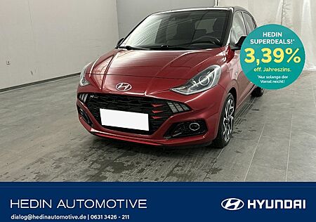 Hyundai i10 1.0 TGDI N-Line |NAVI|KAM|LM|KLIMA|SHZ|PTS