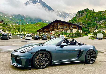 Porsche Boxster 718 Spyder RS. vanadiumgraumetallic