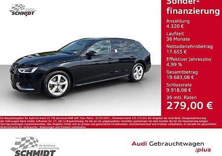 Audi A4 Avant 35 TDI advanced MMI eHK Tour-Paket