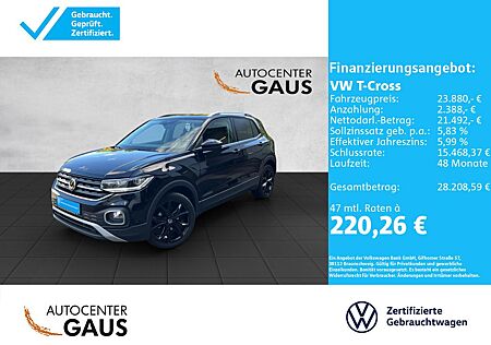 VW T-Cross Volkswagen Style 1.0 TSI*LED*Navi*ACC*RearView