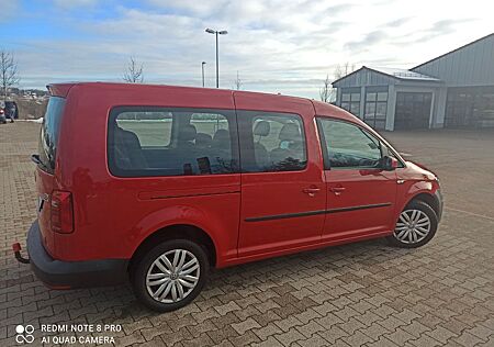 VW Caddy Volkswagen Maxi Kombi 2.0 TDI 7-Sitzer Raumwunder!