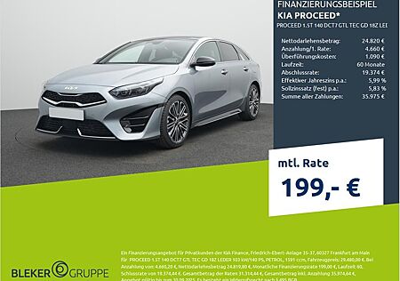 Kia Pro_ceed PROCEED 1.5T 140 DCT7 GTL TEC GD 18Z LEDER