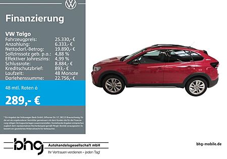 VW Taigo Volkswagen 1.0 TSI OPF DSG Goal