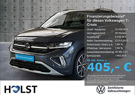 VW T-Cross Volkswagen 1.5TSI DSG Style IQ.DRIVE AHK RüFaKa ACC