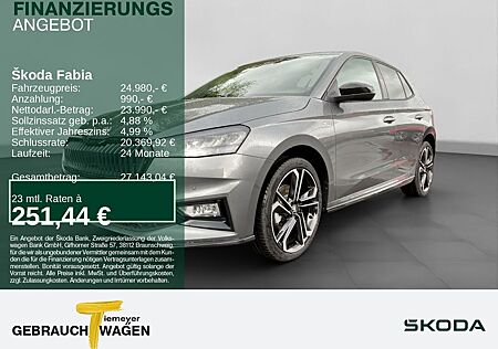 Skoda Fabia 1.5 TSI DSG MONTE CARLO LM18 KAMERA SITZHZ