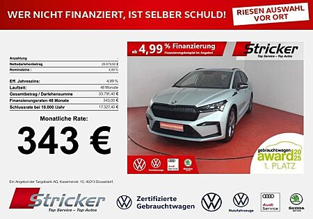 Skoda Enyaq iV60 Sportline 343,-ohne Anzahlung Sitzhei