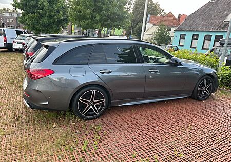 Mercedes-Benz C 180 T Autom. - AMG Line, PANO, AHK, KAMERA