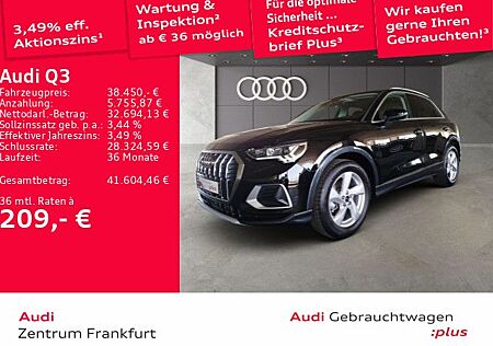 Audi Q3 35 TFSI advanced S tronic LED Navi DAB VC PDC
