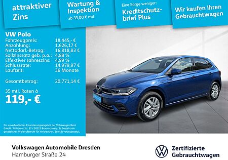 VW Polo Volkswagen IQ.DRIVE 1.0 TSI IQ PDC TRAVEL SITZHZG