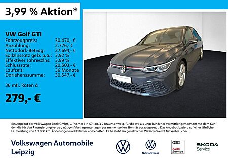 VW Golf Volkswagen VIII GTI 2.0 TSI DSG *Navi*LED*AHK*