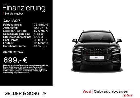 Audi SQ7 S-Line 7Sitze*AHK*Stand*HuD*Pano*S-Sitze*DAB