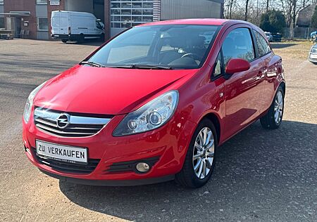 Opel Corsa D Innovation+Teilleder+Klima+8xReifen+TÜV