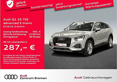 Audi Q2 35 TDI advanced S tronic UPE47 NAVI KAMERA