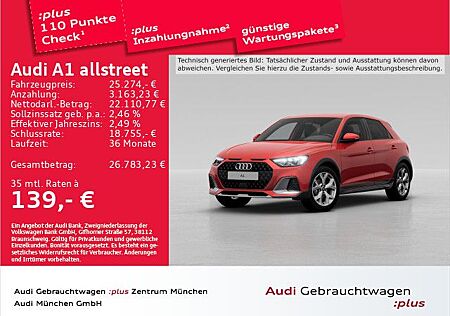 Audi A1 allstreet 30 TFSI S tronic S line Navi+/ACC