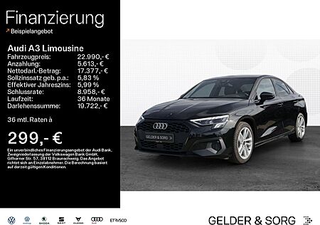 Audi A3 Limousine 35 TFSI Virtual*LED*GRA*17"*Sitzhzg