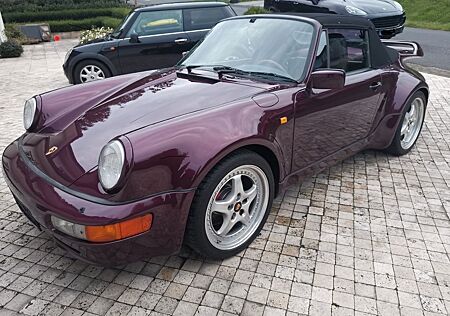 Porsche 964 Cabrio turbobreit amethystmetallic