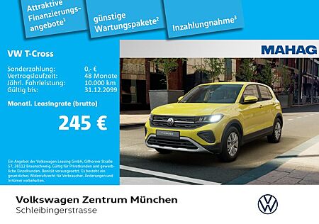 VW T-Cross Volkswagen 1.0 TSI LED ParkPilot Sitzhz Bluetooth