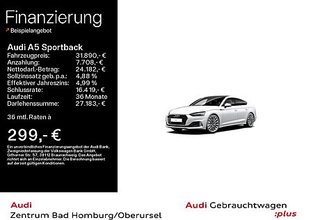 Audi A5 Sportback Advanced 40 TDI S line*Navi*Matrix*