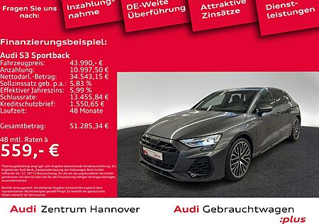 Audi A3 S3 Sportback 2.0 TFSI ACC Kamera virtual Navi
