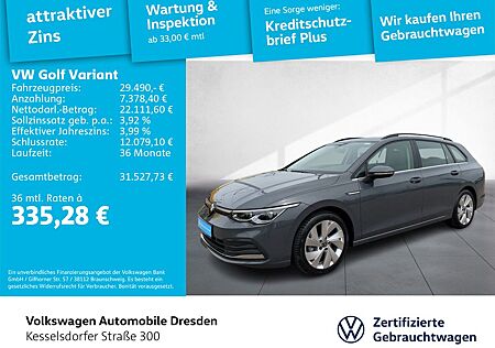 VW Golf Volkswagen VIII Variant 1.5 TSI DSG Style LED Navi Kam