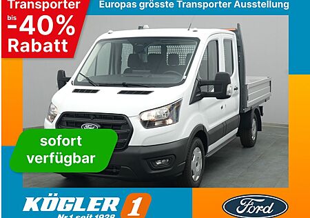 Ford Transit Pritsche DoKa 350 L2 Trend Aut. -34%*