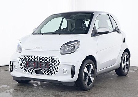 Smart ForTwo EQ coupe passion EXCLUSIVE: WHITEnSILVER!