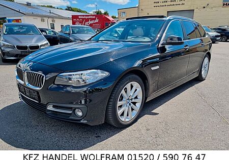 BMW 520d xDrive, Bi Xenon, Panoramadach, Leder Beige
