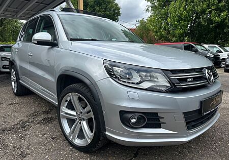 VW Tiguan Volkswagen R Line BMT 4M *Pano/LED/Leder/FullHist./
