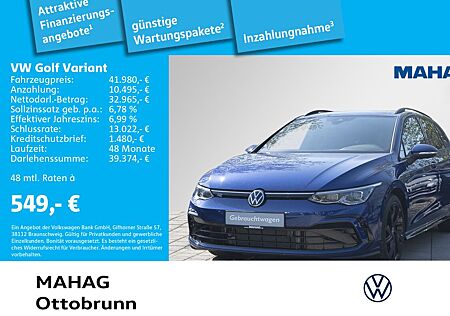 VW Golf Volkswagen VIII Variant R-Line 2.0 TSI 4MOT Navi|STH|K