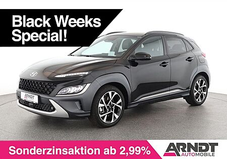 Hyundai Kona 1.6 TGDI Prime Leder GlasSD HUD Nav ACC Kam