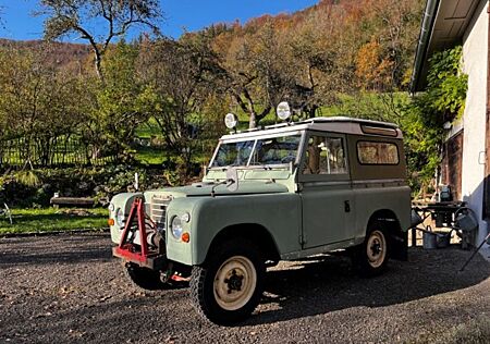 Land Rover Serie III 88, Schneepflug, H-Kennzeichen