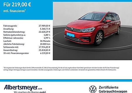 VW Touran Volkswagen 1.5 TSI Active +DSG+AHK+LED+R-LINE+LM+ZV+