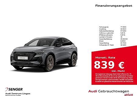 Audi Q4 e-tron Sportback 45 quattro connect Navi