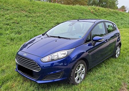 Ford Fiesta 1,6 TDCi Diesel 95ps blau