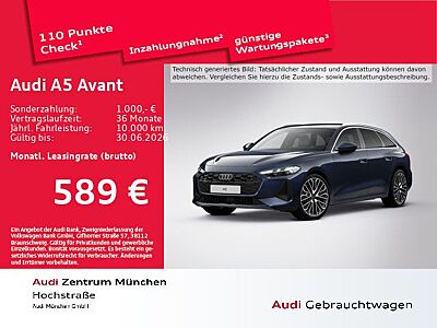 Audi A5 Avant TFSI e qu. S tronic ACC/Virtual/Navi+