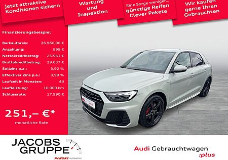 Audi A1 Sportback 40TFSI S line/Black+/ACC/Navi+/LED/