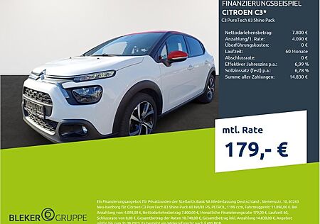 Citroën C3 PureTech 83 Shine Pack