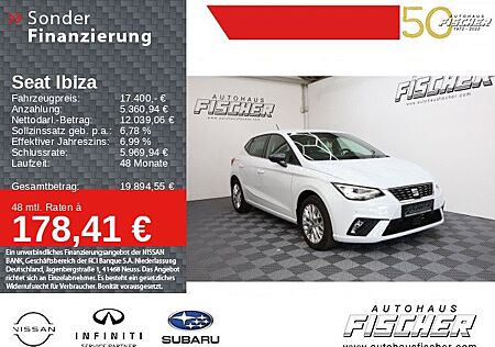Seat Ibiza 1.0 Xcellence Kamera LED i-Tempomat CarPla