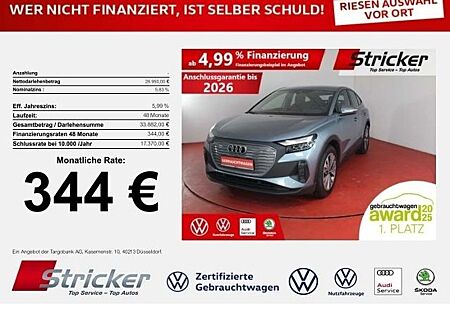 Audi Q4 e-tron Sportback 35 344,-ohne Anzahlung Navi